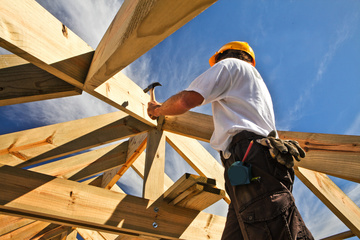 Installation de charpente en bois